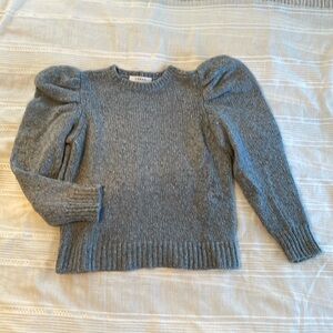 Frame Puff Sleeve Sweater - Size M
